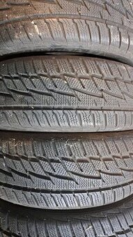 Predám 4ks jazdené zimné 195/60r15-88T Matador