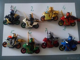 Ninjago-postavicky+ motorka