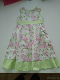 Šaty slávnostné na 3-4 roky 104/110