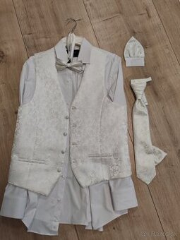 Svadobná vesta, motýlik, kravata