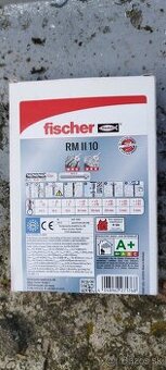 Chemická kotva Fischer RM II 10 + kotevná skrutka M10x115.