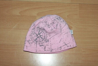 Teplejšia prechodná čiapka 50-56cm.