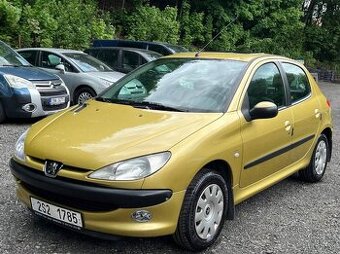 Peugeot 206 STYLE 1.4HDI 50kW tažné bez DPF nové ČR 208tkm