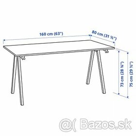 Pracovny stol IKEA TROTTEN + BOX