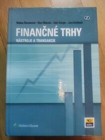 Finančné trhy, nástroje a transakcie Nová kniha - 1