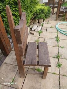 Masiv dubové stoličky - 1