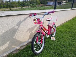 Predam DINO Bikes - Detsky bicykel 16" ruzovy