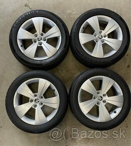 hliníkové disky Škoda r17, zimné pneumatiky 215/55 R17