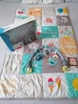 Veľká hracia deka TAF Toys+hrazdička+hračky