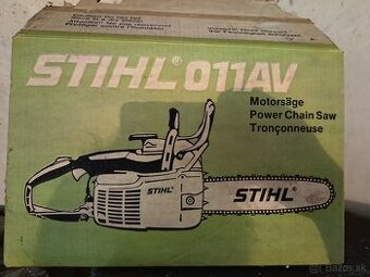 Predam pilu stihl 011 av aj povodnou krabiciou