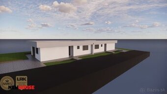 Novostavba 4i bungalovu (RD2) s pozemkom 287 m² v novej čast