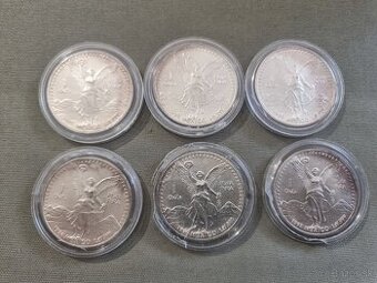 Investičné striebro Mexican Libertad