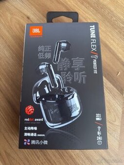 JBL flex Tune slúchadla.