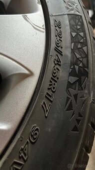 Original alu disky skoda superb 17” - 1