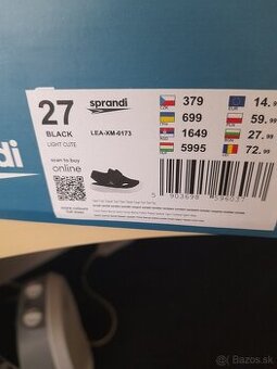 Sandálky č.27