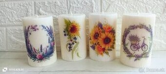 Darčekové handmade sviečky