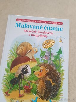 Kniha - Maľované čítanie