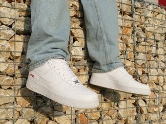 Predám nové Nike Air Force 1 SUPREME biele ORIGINÁL