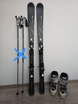 Lyže Atomic + lyžiarky Salomon