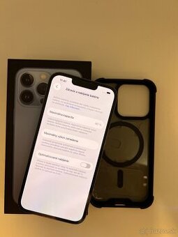 IPHONE 13 PRO SIERRA BLUE 256GB ZÁRUKA - DOBRÝ STAV