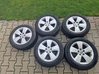 Kolesá letné rozteč 5x100 + 185/60 R15 Škoda Fabia III