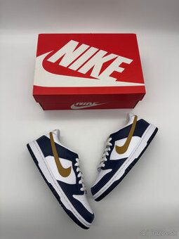 Nike Dunk Low Wheat-Midnight Navy - 1