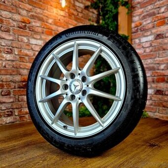 Alu R17 5x112 orig. Mercedes A + B + CLA + letné 205/50R17