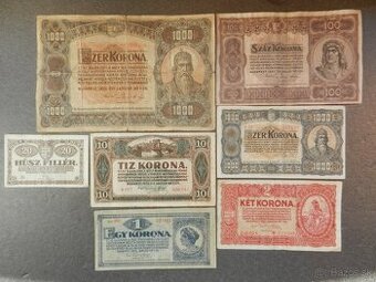 Staré Maďarské bankovky