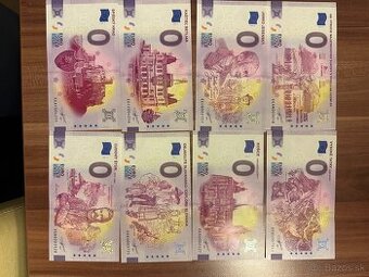 88 unc 0 EUR suvenír bankoviek