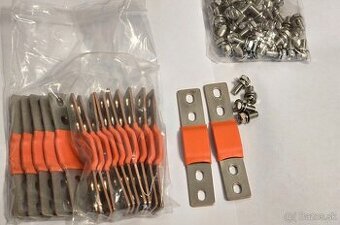 Lifepo4 terminálové prípojnice - Busbar - 4 kontaktné -16ks