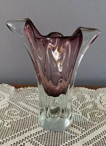 Váza - hutné sklo