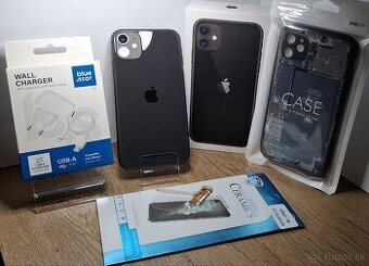 IPhone 11 64GB Black NOVÁ BAT. (100%)-príslušenstvo ZADARMO