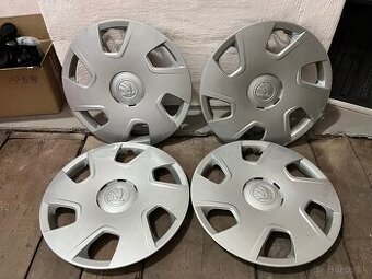 Kryty kolies R15 Škoda Rapid, Fabia, Octavia …