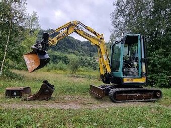 Minirýpadlo YANMAR VIO33-U 3,6 t + ROTAČ + 3 LYŽICE 2015 Dov