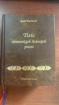 Tisíc slovenských ľudových piesní-Jozef Pavlovič