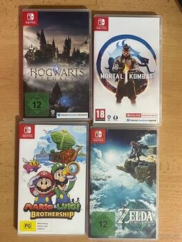 Nintendo Switch hry na predaj