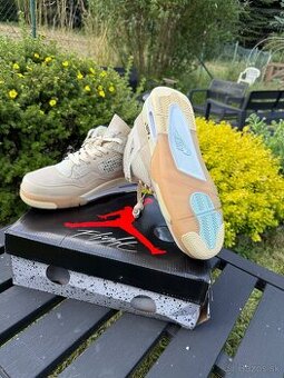 Jordan Retro 4 Off-White Sail | 1:1 | Veľkosť 43 EU