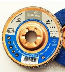 Brusný lamelový kotouč Turbo LUKAS 125/22,23mm