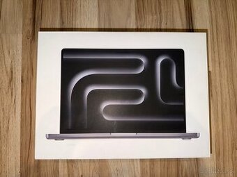 Apple MacBook pro 14” M3 512GB TOP Stav (18.11 CENA 950€)