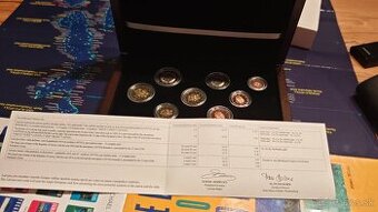 Sada euromincí Lotyšsko 2014 PROOF