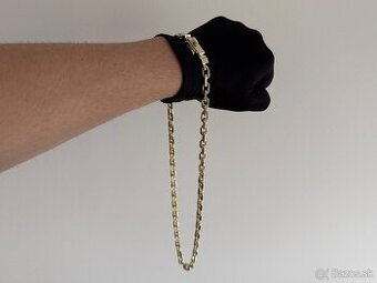 Zlata retiazka anker pilka 14k 585/1000 167g