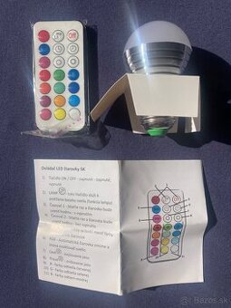 Žiarovky čo menia farby