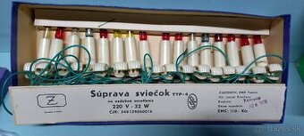 Vianočné sviečky retro