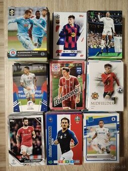 Futbalové kartičky - 500 kusov