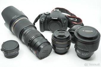 Canon Eos 600D + príslušenstvo