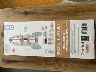 Drevená raketo Elisdesign