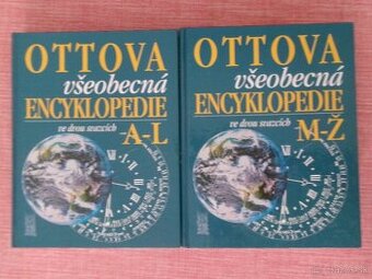 Ottova všeobecná encyklopedie ve dvou svazcích 1+2