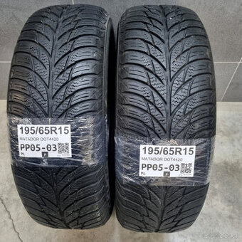Celoročné/zimné pneumatiky 195/65 R15 MATADOR