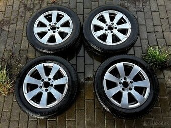 Predám elektrony 5x112 R16 + letné pneu Michelin 195/60 R16