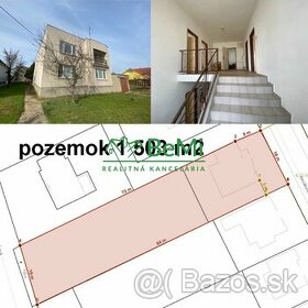 6 - izbový rodinný dom Nitra - Dolné Krškany ,pozemok 1 503  - 1